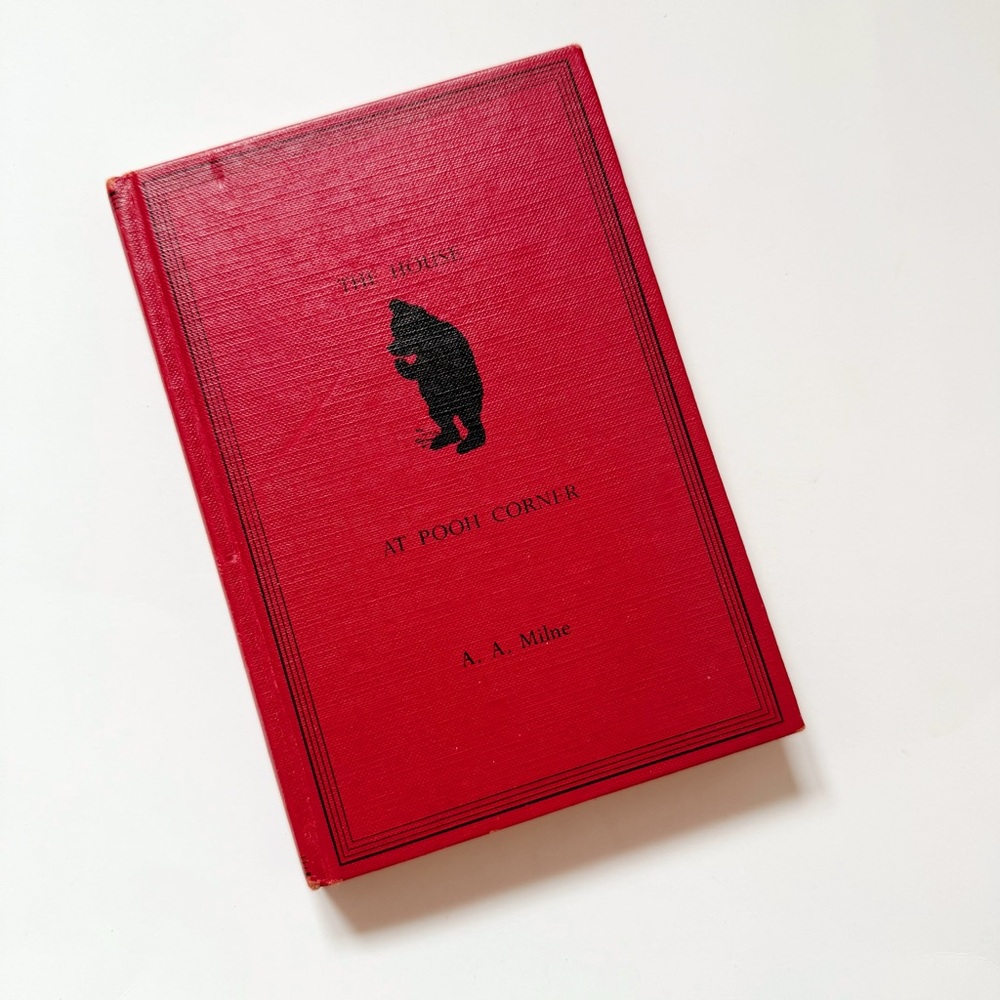 1973 Vintage 'The House at Pooh Corner' Book Winnie the Pooh by A.A. Milne